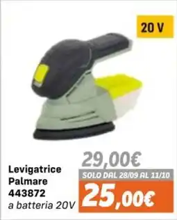 Orizzonte Levigatrice Palmare offerta