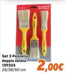 Orizzonte Pennello doppia setola offerta