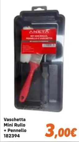 Orizzonte Aneta Vaschetta Mini Rullo + Pennello offerta