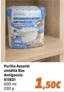 Orizzonte Purilla Assorbi umidità Box Antigoccia offerta
