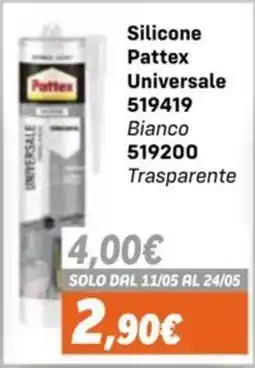 Orizzonte Silicone Pattex Universale offerta