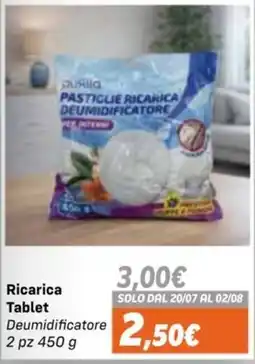 Orizzonte Pusilla pastiglie ricarica deumidificatore offerta