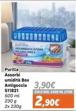 Orizzonte Purilla Assorbi umidità Box Antigoccia offerta