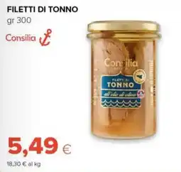 Tigre Amico Filetti di tonno Consilia offerta