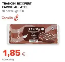Tigre Amico Trancini ricoperti al cacao e farciti al latte Consilia offerta