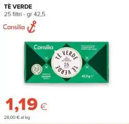 Tigre Amico Tè verde Consilia offerta