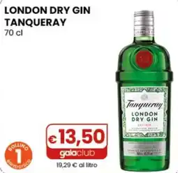 Gala Supermercati London Dry Gin Tanqueray offerta