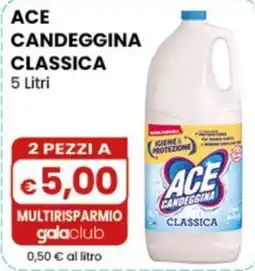 Gala Supermercati Ace candeggina classica offerta