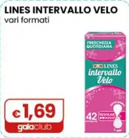 Gala Supermercati Lines intervallo Velo offerta
