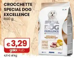 Gala Supermercati Crocchette special dog excellence offerta