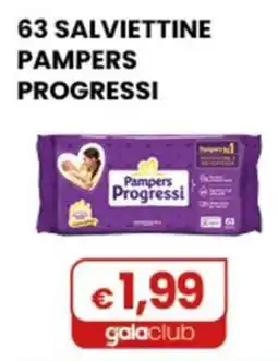 Gala Supermercati Salviettine Pampers Progressi offerta