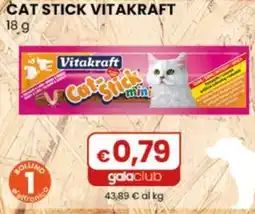 Gala Supermercati Cat Stick Vitakraft offerta