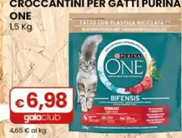 Gala Supermercati Crocchettini per gatti Purina One offerta