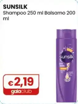 Gala Supermercati Sunsilk Shampoo Balsamo offerta