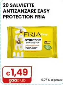Gala Supermercati Salviette antizanzare easy protection fria offerta