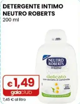 Gala Supermercati Detergente intimo Neutro Roberts offerta