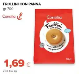 Tigre Amico Frollini con panna Consilia offerta