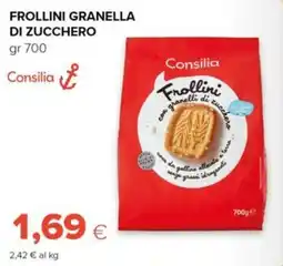 Tigre Amico Frollini granella di zucchero Consilia offerta