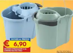 Gipsi Secchio strizzamop Aurora offerta