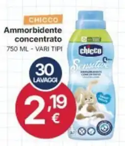 Ingroshop Ammorbidente concentrato Chicco Sensitive offerta