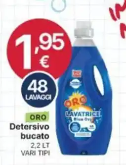 Ingroshop Oro Detersivo bucato offerta