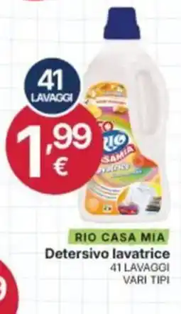 Ingroshop Rio Casa Mia Detersivo lavatrice offerta