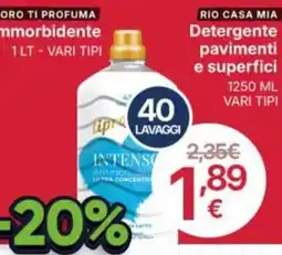 Ingroshop Detergente pavimenti e superfici offerta
