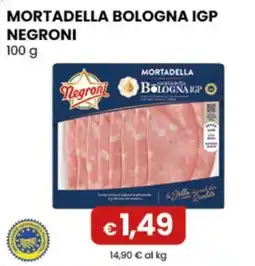Gala Supermercati Mortadella Bologna IGP Negroni offerta