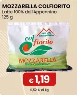 Gala Supermercati Mozzarella colfiorito offerta