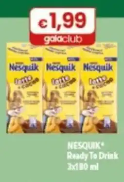 Gala Supermercati Nesquik latte e cacao offerta