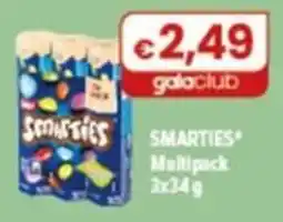 Gala Supermercati Smarties Multipack offerta