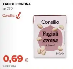 Tigre Amico Consilia Fagioli corona offerta