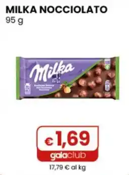 Gala Supermercati Milka nocciolato offerta