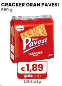Gala Supermercati Cracker Gran Pavesi offerta