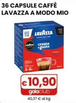 Gala Supermercati Lavazza capsule caffè a modo mio offerta