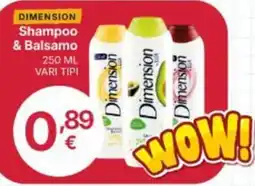 Ingroshop Shampoo & Balsamo Dimension offerta