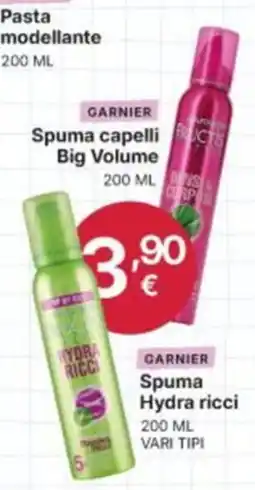 Ingroshop Garnier Spuma capelli Big Volume offerta