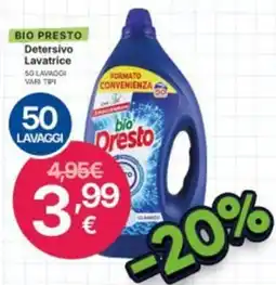 Ingroshop Detersivo Lavatrice Bio Presto offerta