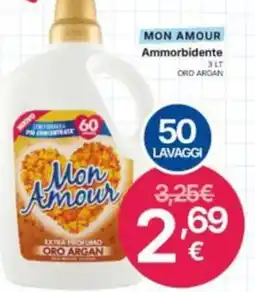 Ingroshop Mon Amour Ammorbidente ORO ARGAN offerta