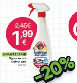 Ingroshop Chanteclair Sgrassatore universale offerta