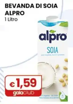 Gala Supermercati Beveranda di soia Alpro offerta