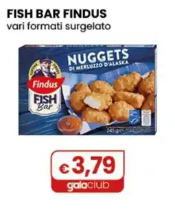 Gala Supermercati Findus Fish Bar Nuggets di merluzzo d'alaska offerta