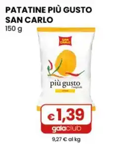 Gala Supermercati Patatine più gusto San Carlo offerta