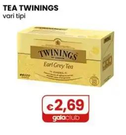 Gala Supermercati Twinings Earl Grey Tea offerta