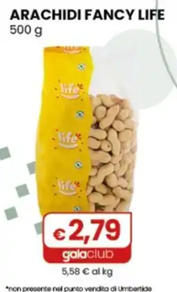 Gala Supermercati Arachidi Fancy Life offerta