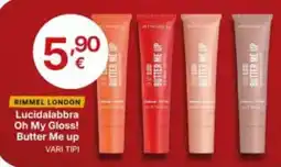 Ingroshop Rimmel London Lucidalabba Oh My Gloss! Butter Me up offerta