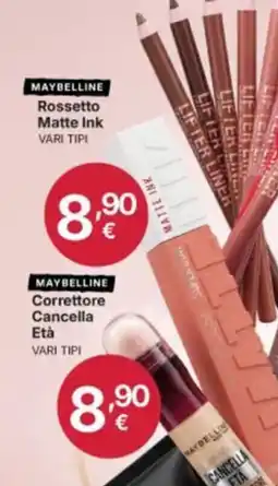 Ingroshop Maybelline Rossetto Matte Ink offerta