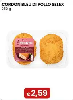 Gala Supermercati Cordon bleu di pollo Selex offerta