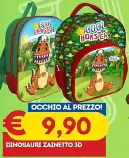 Gipsi Dinosauri Zainetto 3D offerta