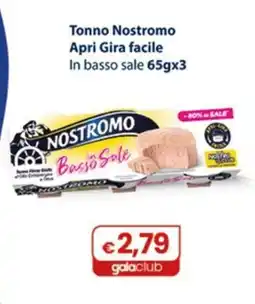 Gala Supermercati Tonno Nostromo Apri Gira facile offerta